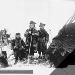 Sàmi on the mountain by Langfjorden, Sandnes, 1897 ... Ellisif Wessel documentary photograph.
