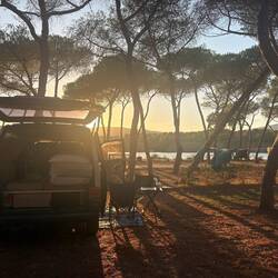 Olaf am Blu Laguna Camping in Alghero