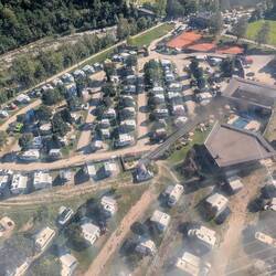 Campingplatz aus Sicht der Hirzerbahn