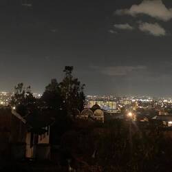 Abends von der Dachterrasse