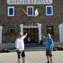 So ging's los mit Pass-Pässe-Pässer! Bernina Pass