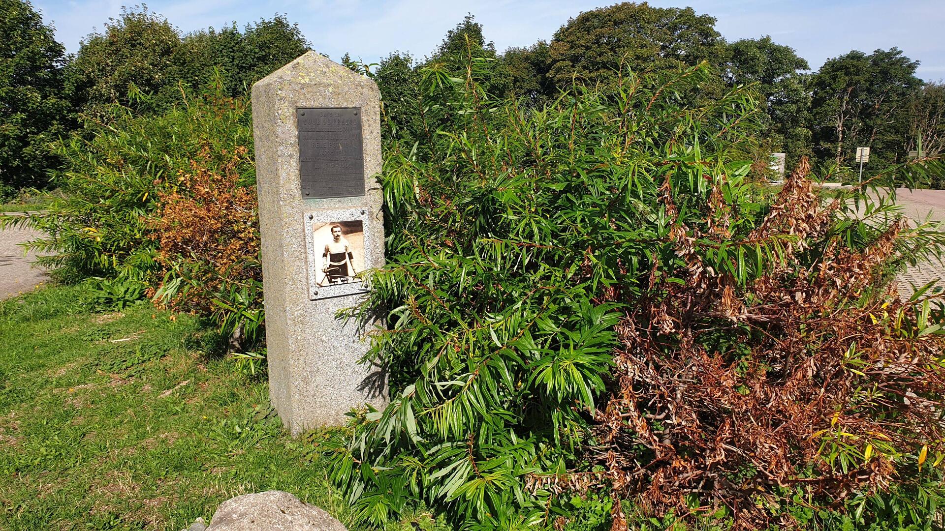 Rindenmulch für den Gründer der Tour