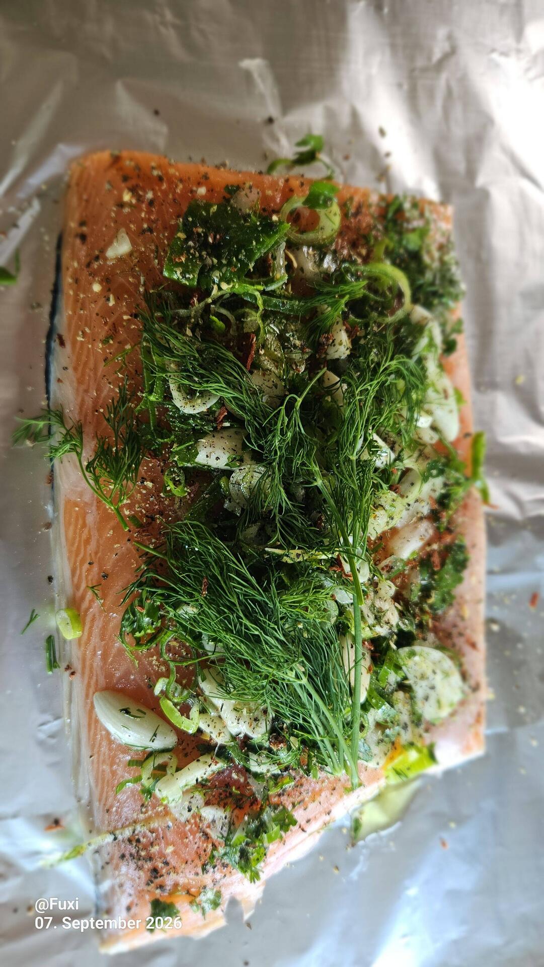 Vorbereitungen zum Grillen 😋