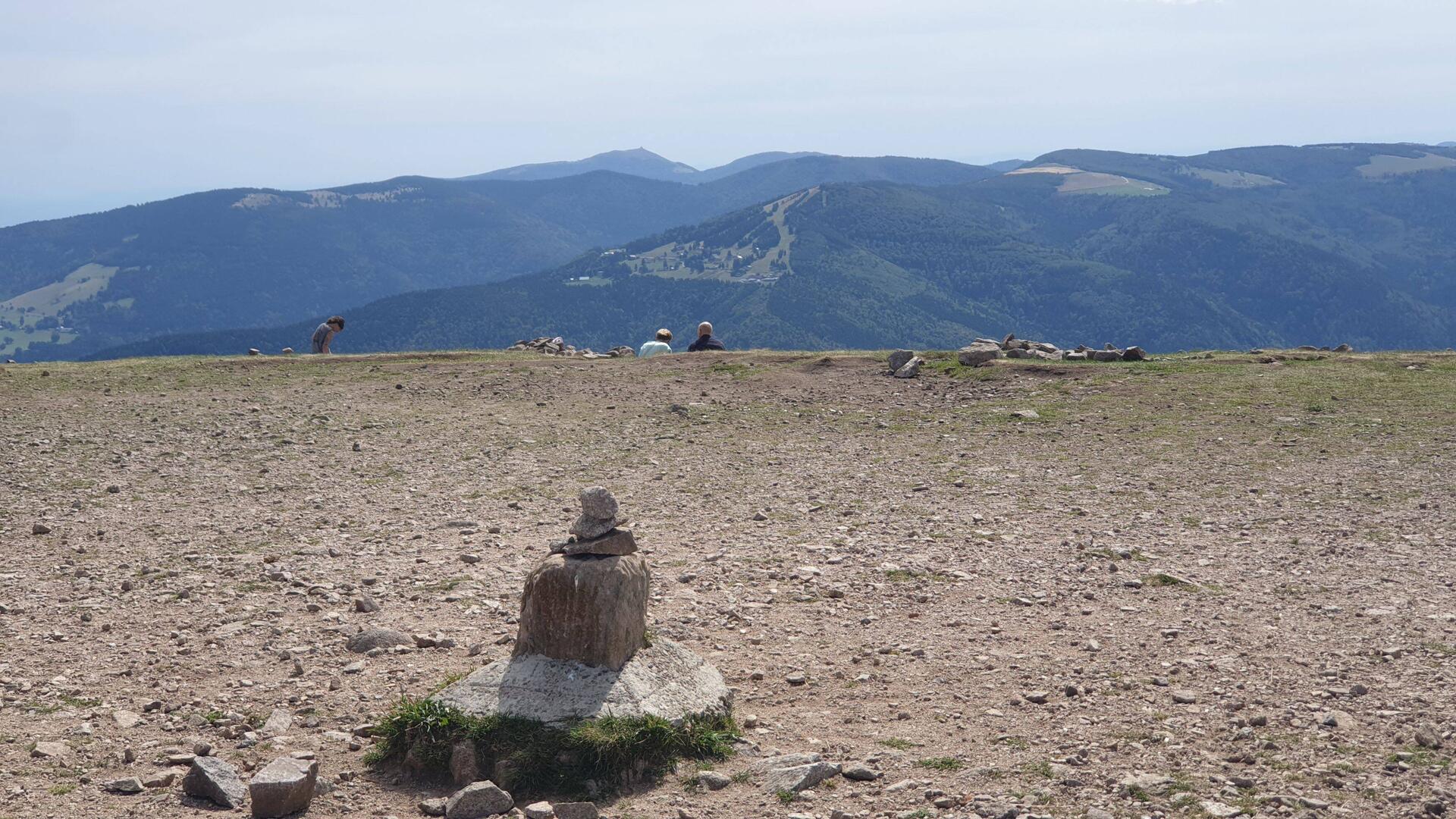 Hinten der Grand Ballon