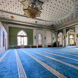 Inside of the mosque
