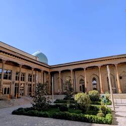 Outside of the mosque