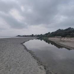 Reflections in the lagoon