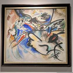Red by Vasily Kandinsky - actually the only painter I recognised