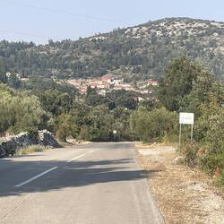 Hillsides are dotted with little towns