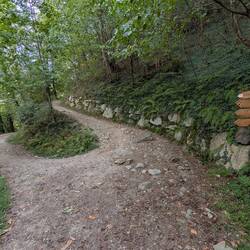 Der Weg hoch nach Schenna