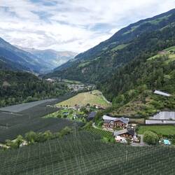 Hinten ist unser Campingplatz zu sehen