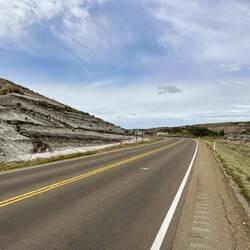 auf dem Weg nach Drumheller
