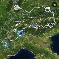 Tag 4 von 13. Es war alles dabei was die Alpen(pass)welt zu bieten hat.