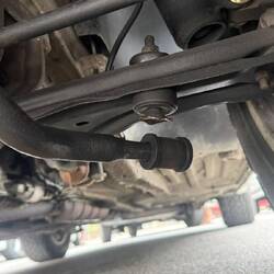 Porsche 944 aus Litauen hat's erwischt... ...Querlenker gebrochen