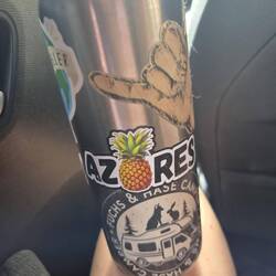 Neuer Sticker für meine Wasserflasche 👍. Spoiler: Hat nur einen Tag gehalten :(
