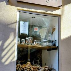 The window of our local boulangerie