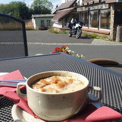 Die Knoblauchsuppe - lecker