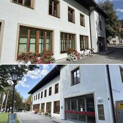 Rathaus dient als Gericht oder Polizeistation
