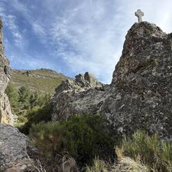 Climbing to the pass