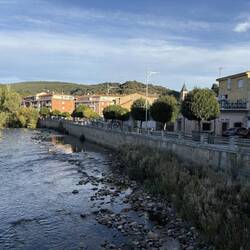 Leaving La Pola de Gordon and the Bernesga River