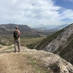Ryan checks out vista at the top