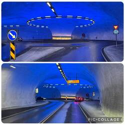 Ein Kreisverkehr im Tunnel 😃