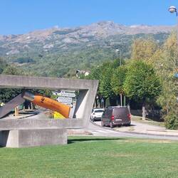 Rundkørsel i Saint-Jean-de-Maurienne