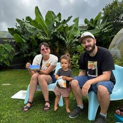 Ein Mittagssnack im Carioca Breezy - Garden Lounge & Slow Food.