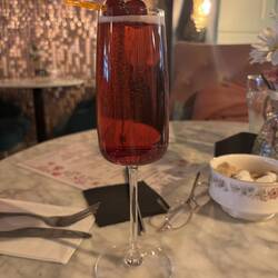 Cherry cocktail