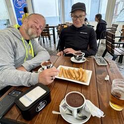 Regenpause in Cee