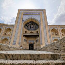 Our Hotel - Orient Star, part of the old Mohammad Amin Khan Madrassa