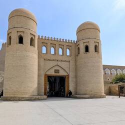 Entrance to Incha Qala - the old town of Khiva