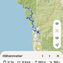 Vormittagstour über die Berge zur Indian Beach