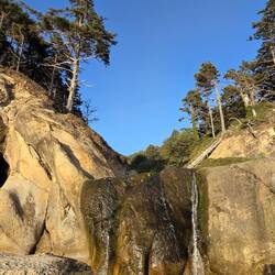 Huge Point Falls