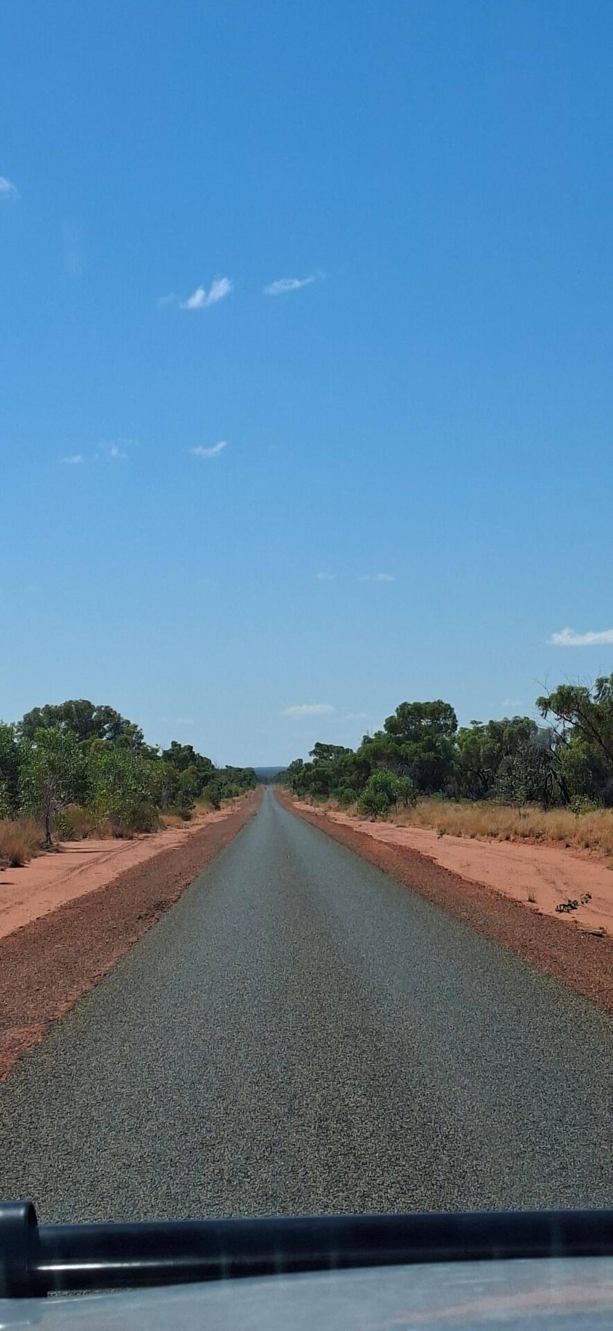 The drive from Aramac to Lake Dunn