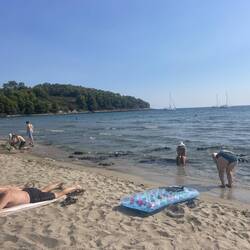 Afternoon beach