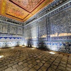 Stone Palace - reception room of the Khan