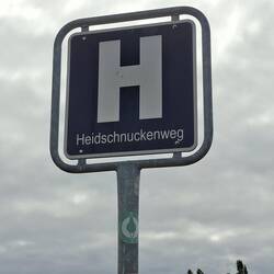 Die letzten Meter auf dem Heidschnuckenweg.