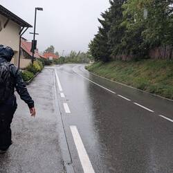Dann kam der Regen
