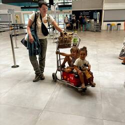 Check-In frühzeitig erfolgreich absolviert.