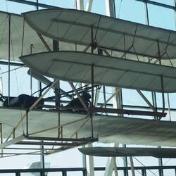Other aircraft on display includes replicas, models and actual early aircraft