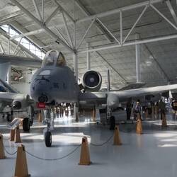 Ugly and awasome, the A-10 got nicknamed "Warthog"