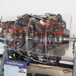 This is a cut down engine of the Spruce Goose