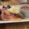 Janette's 'small' English breakfast' in Knaresborough