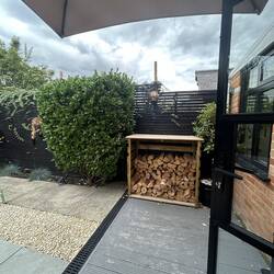 Shame it is too warm for a fire.