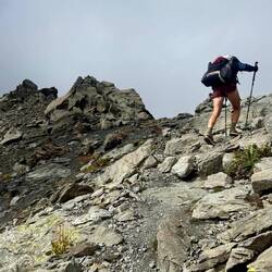 Irgendwas zwischen Ridge Walk und Kletterpartie