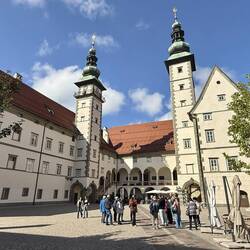 Im Landhaus ist heute der Sitz des Kärntner Landtags.