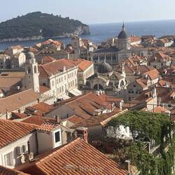 View from our wall walk