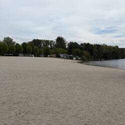 Der Strand vom Liblarer See