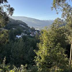 Climbing up out of Mieres